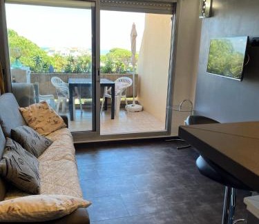 Plaine de la Brague Apartment | Antibes Secured Parc Velusine: Pools, Tennis & Ocean Views