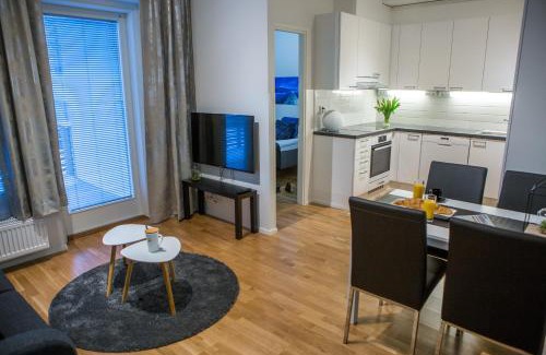 Pori Apartment | Family-Friendly Antintorni Apartment 2 with High Guest Rating