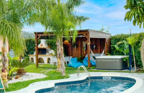 Petaloudes Villa | Antonakis Villa: Beachfront Escape with Private Pool