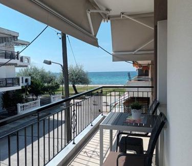 Paralia Dionysiou Apartment | Top-Rated Antonis Apartment with Oceanfront Views
