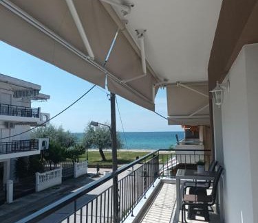 Paralia Dionysiou Apartment | Top-Rated Antonis Apartment with Oceanfront Views
