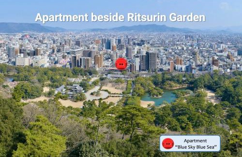 Ritsurin Cho Apartment | Family-Friendly Retreat at Aoisora Aoiumi Guest House
