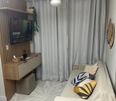Aviacao Apartment | Oceanfront Oasis at Apê_da_Lelê - Rated 10/10 for Comfort