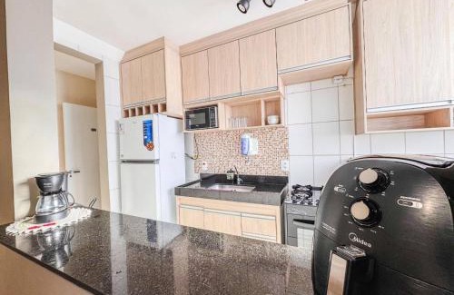 Ourinhos Apartment | Apê elegante com ar, vaga e ótima localização