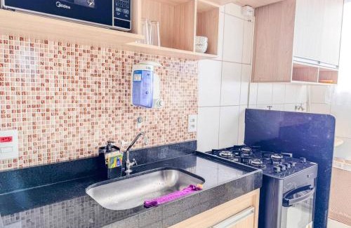 Ourinhos Apartment | Apê elegante com ar, vaga e ótima localização