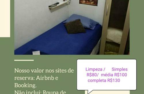 Aeroclube Apartment | Cozy Ap. do LeoSan: Family-Friendly with Kitchen Access