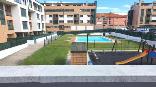 Posada de Llanes Apartment | Explore Ap mara Llanes Paraíso 104 with Pool & Family Fun