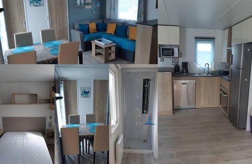 Pont-Aven Other | Tranquil AP Mobil Home: Pool, Ocean View & Breakfast