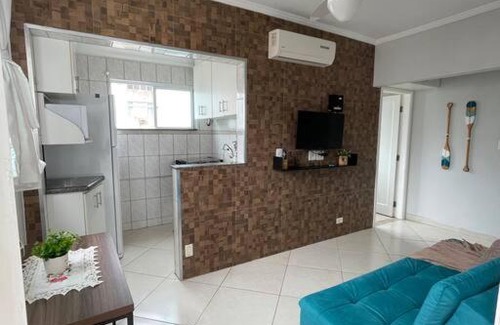 Gonzaga Apartment | Pet-Friendly Getaway at Ap Santos Gonzaga Frente Mar