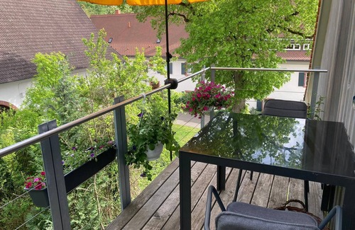 Muellheim Apartment | Relax at 'Fewo Eddie' - Mountain View, Balcony & Wi-Fi