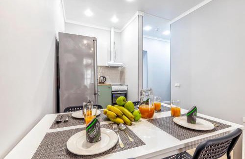 Yesil District Apartment | Discover Apart Astana: 4-Star Oasis Near ЭКСПО with Ocean Views