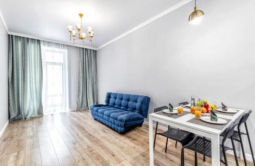 Yesil District Apartment | Discover Apart Astana: 4-Star Oasis Near ЭКСПО with Ocean Views