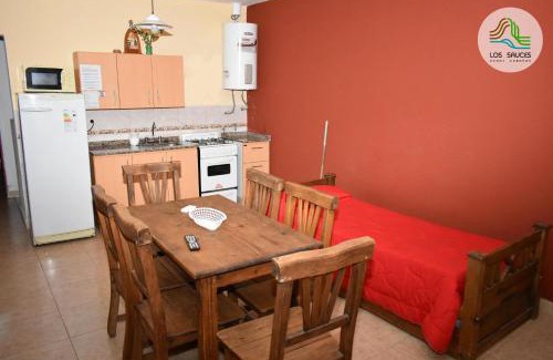 Tanti Apartment | Discover APART CABAÑAS LOS SAUCES: Pool & Hot Tub Retreat
