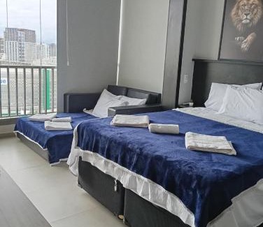 Perdizes Apartment | Apart com vista incrível ao lado do Allianz parque e shopping Bourbon - com estacionamento