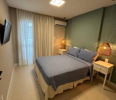 Centro Apartment | Oceanfront Flat in Guarapari - Guest Rated 10/10