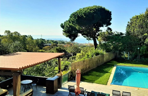 Canet de Mar House | Oceanfront Getaway: Pool, Garden & 10/10 Guest Rating