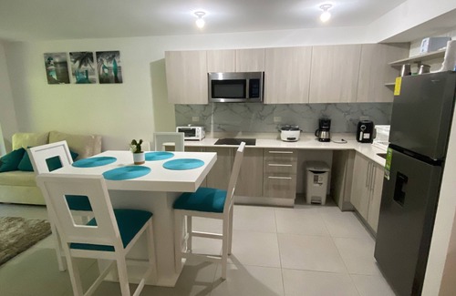Punta Leona Apartment | Modern Apartment Steps from the Beach with Pool & Spa
