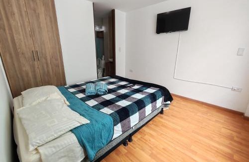 Tunja Apartment | Cozy Aparta Estudio Tunja: Pet & Child Friendly Retreat
