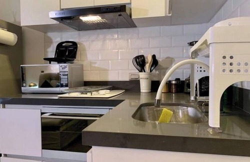 Santa Fe Apartment | Conveniently Located Apartaestudio with Family-Friendly Amenities