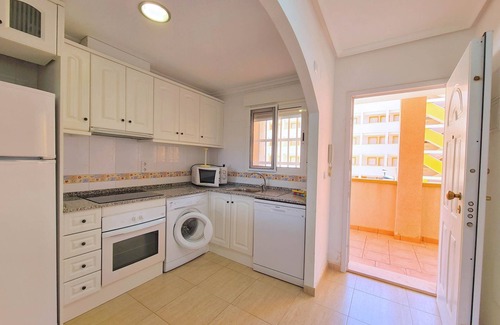 Mar de Cristal Apartment | Ribera Beach Fase IV: Family-Friendly Getaway with Pool