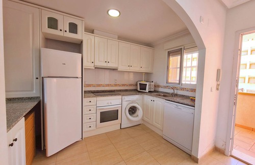 Mar de Cristal Apartment | Ribera Beach Fase IV: Family-Friendly Getaway with Pool
