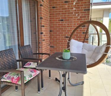 Ostroda Apartment | Modern Comfort at Apartament 119 in Willa Port with Pool