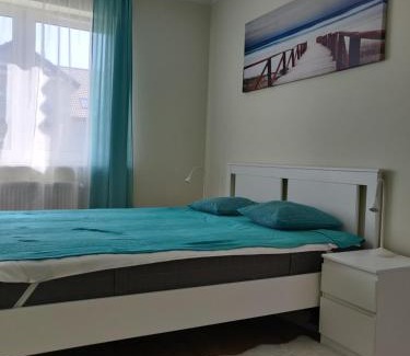 Darlowko Apartment | Oceanfront Bliss at Apartament Błękitna Muszelka Darłówko