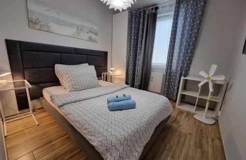 Olsztyn Apartment | Top-Rated Apartament Calamo Tuwima Park with Private Pool