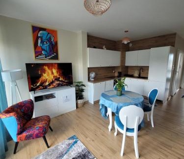 Charzykowy Apartment | Pet and Child Friendly Stay at PanTuNieSpał Apartament