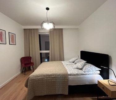 Olecko Apartment | Adults-Only Retreat: Klonova Apartment with Hot Tub