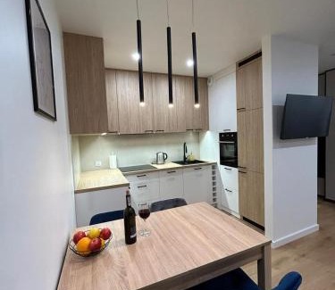 Olecko Apartment | Adults-Only Retreat: Klonova Apartment with Hot Tub