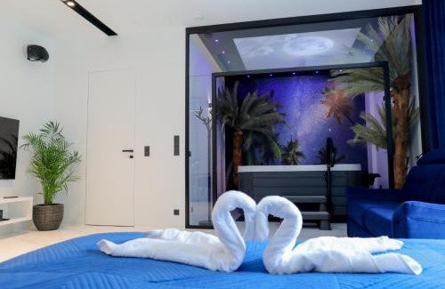 Nowy Sacz Apartment | Indulge in Księżycowy Apartment with Hot Tub & Top Rating