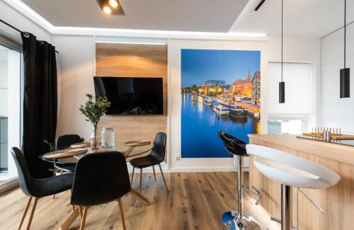 Bydgoszcz Apartment | Pet-Friendly Apartament River Towers with 9.9/10 Guest Score
