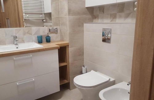 Olecko Apartment | Top-Rated Stay at Apartament Słoneczna 7/26: Family & Pet-Friendly