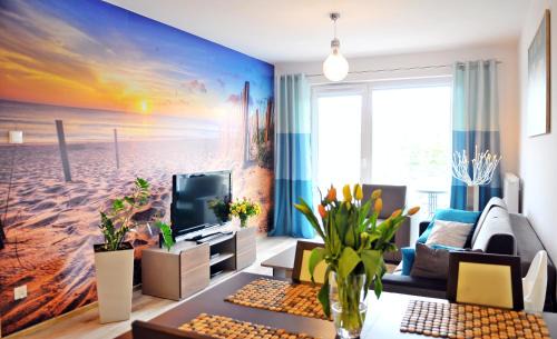 West Pomeranian Voivodeship Apartment | Guest Rated: 9.8 at Apartament Solna 305 in Kołobrzeg