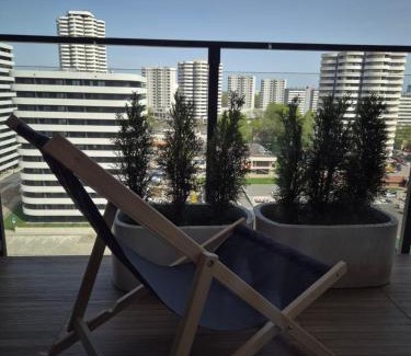 Katowice Apartment | Stunning 12 PIĘTRO: Breathtaking Views & Prime Amenities