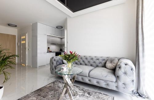 Sztutowo Apartment | Relaxing Escape at Baltic Sun: Pool & Fireplace Retreat