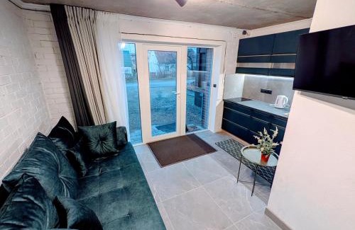 Birzai Apartment | Modern Apartment in Biržuose with Kitchen for 4 Guests