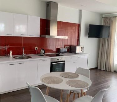Kaunas Apartment | Discover Apartamentai Fortuna: 4-Star Haven with 9.6 Rating