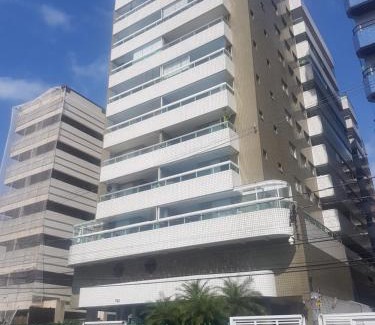 Canto do Forte Apartment | Top-Rated Ocean View Apartment 700m from the Beach