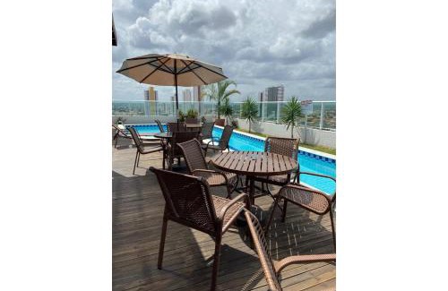 Mossoro Apartment | Ideal Stay at West Flat Mossoró with Pool & Dining