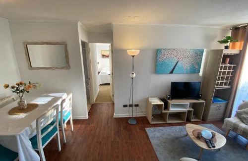 Curico Apartment | Convenient Apartment Steps from Ruta 5 Sur for Families