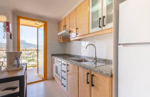 Calpe Apartment | Oceanfront Ambar Beach Apartment with Private Pool & Spa