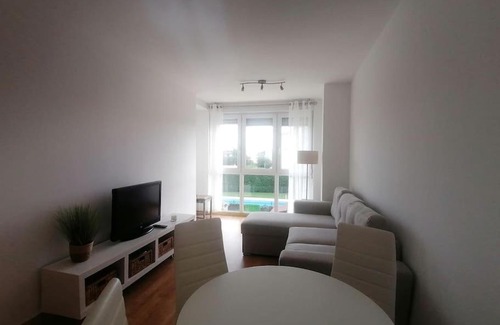 Suances Apartment | Central Apartment with Pool and Garage - Rated 9.3/10