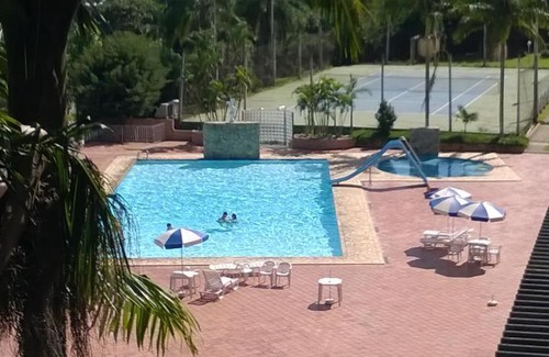 Aguas de Lindoia Apartment | Discover Apartamento Cavalinho Branco 501 with Pool & Hot Tub
