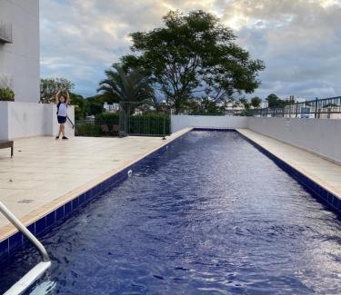 Capoeiras Apartment | Relaxing Apartment with Pool, Gym, and Ocean Views