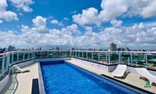 Praia de Iracema Apartment | Stylish Apartment with Rooftop Pool at Praia da Iracema