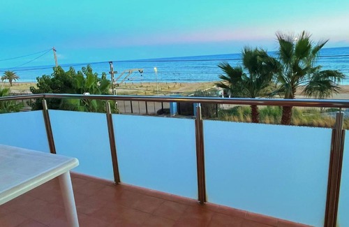 Pineda de Mar Apartment | Oceanfront Apartment with Pool and Breathtaking Views
