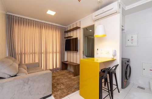 Goiania Apartment | Inviting 1-Bedroom Apartment in Jardim Goiás with Pool