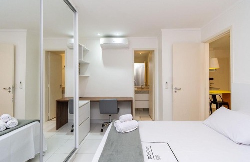 Goiania Apartment | Inviting 1-Bedroom Apartment in Jardim Goiás with Pool